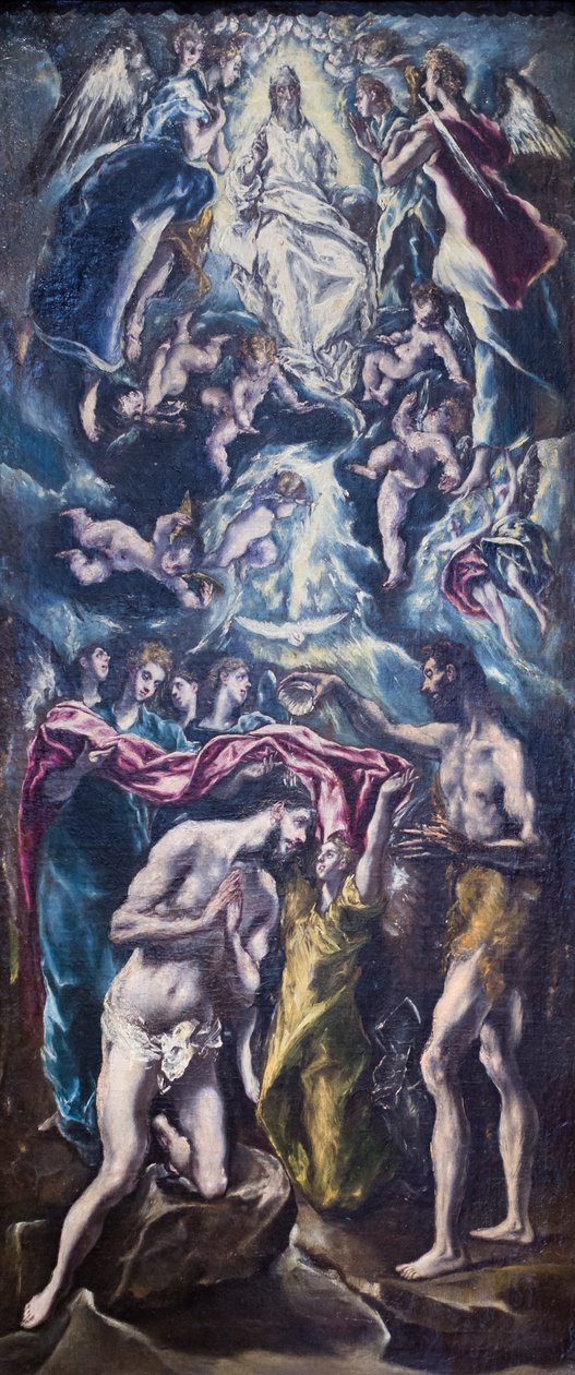 Kristi dop av El (1541 1614) Greco