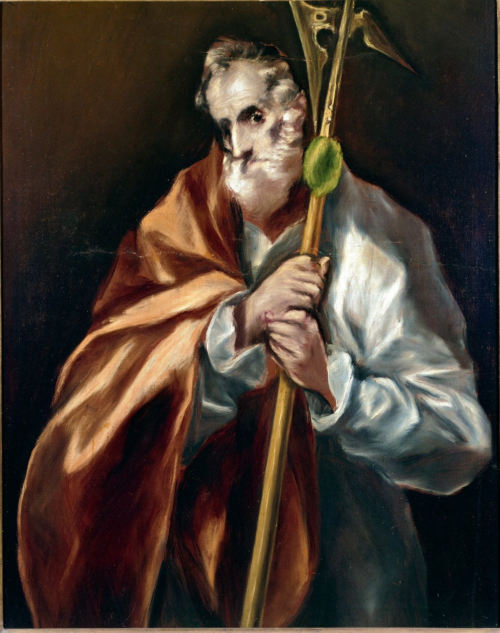 Apotre Saint Jude Thadee. Målning av Domenikos Theotokopoulos dit El Greco (1540-1614) av El Greco