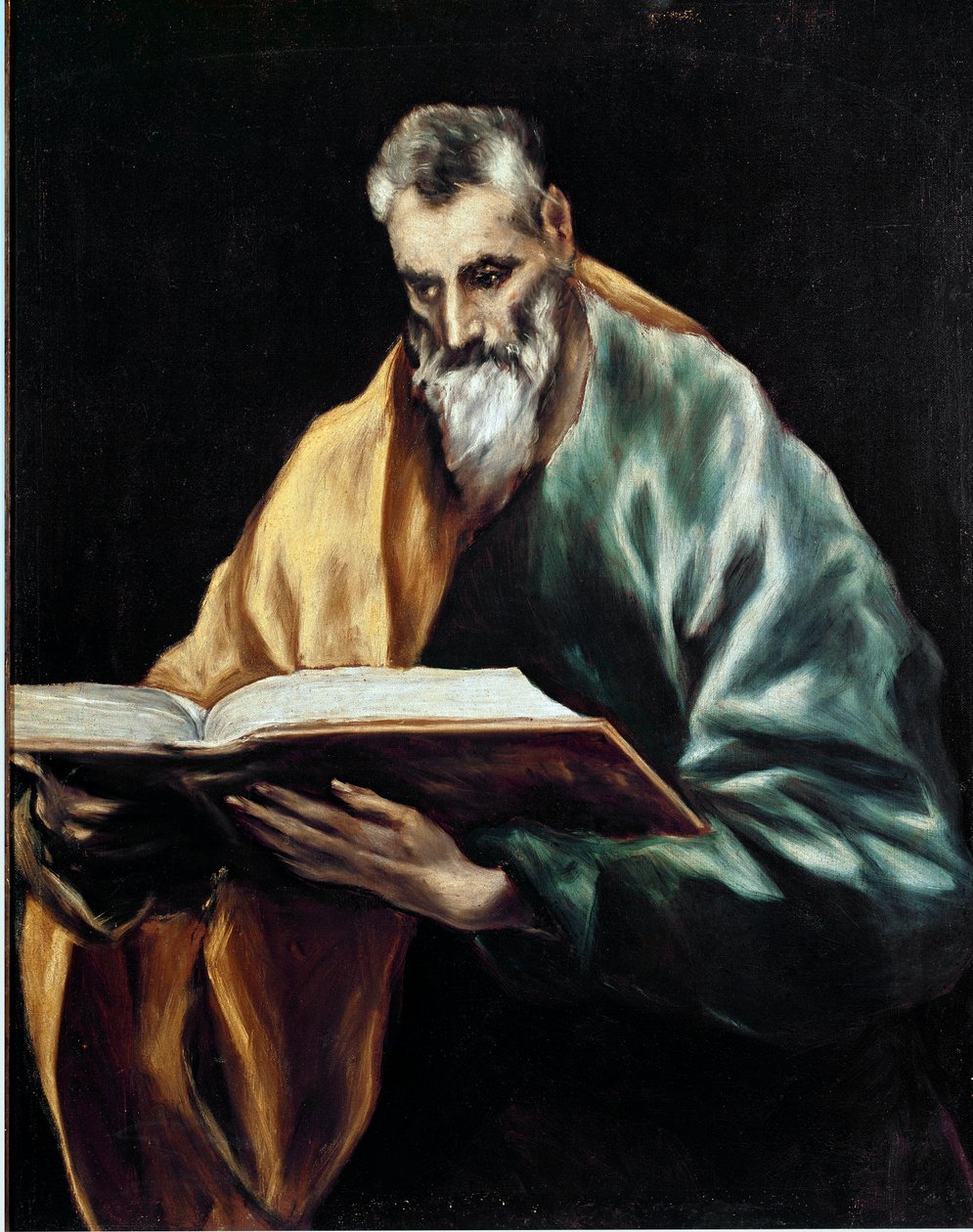 Apotre Saint Simon. Målning av Domenikos Theotokopoulos dit El Greco (1540-1614) av El Greco