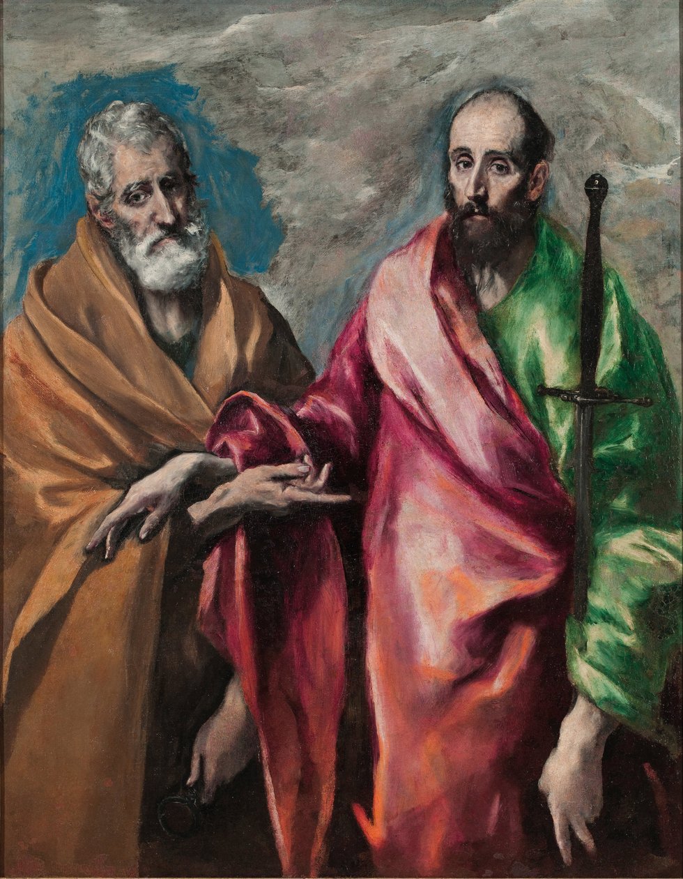 Sankt Peter och Sankt Paulus, ca 1590 (olja på duk) av El Greco