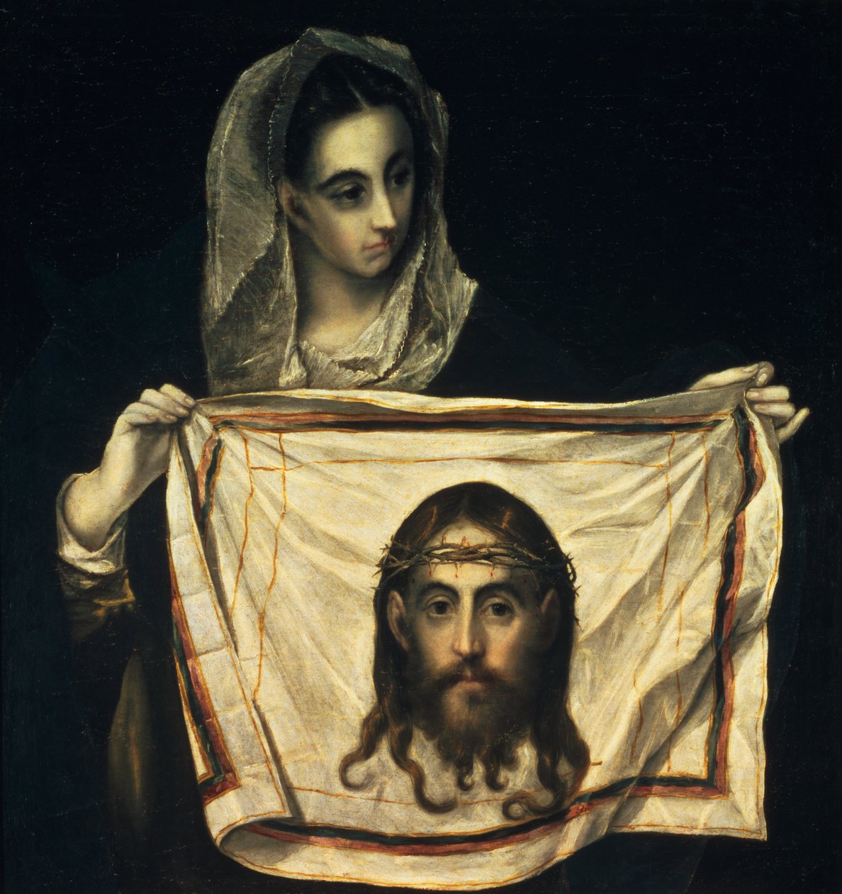 S:t Veronica med den heliga dråpet av El Greco