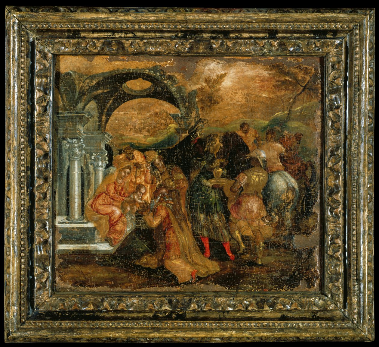 The Adoration of the Magi, ca 1560-67 (äggtempera på panel) av El Greco