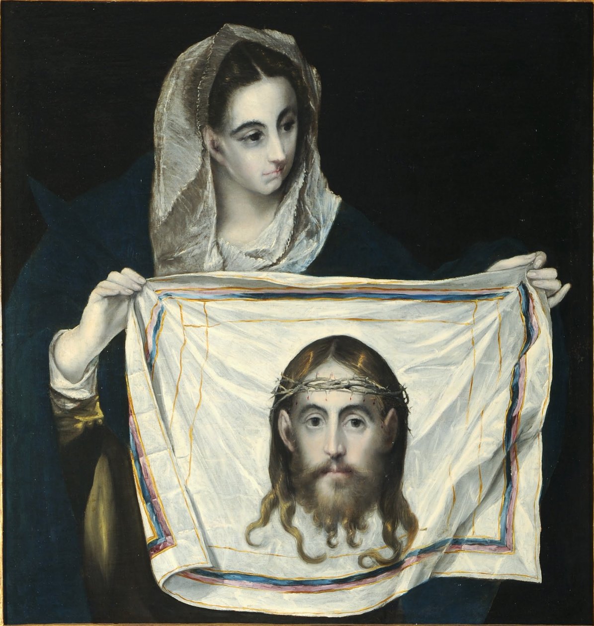 Veronica med det heliga anletet av El Greco