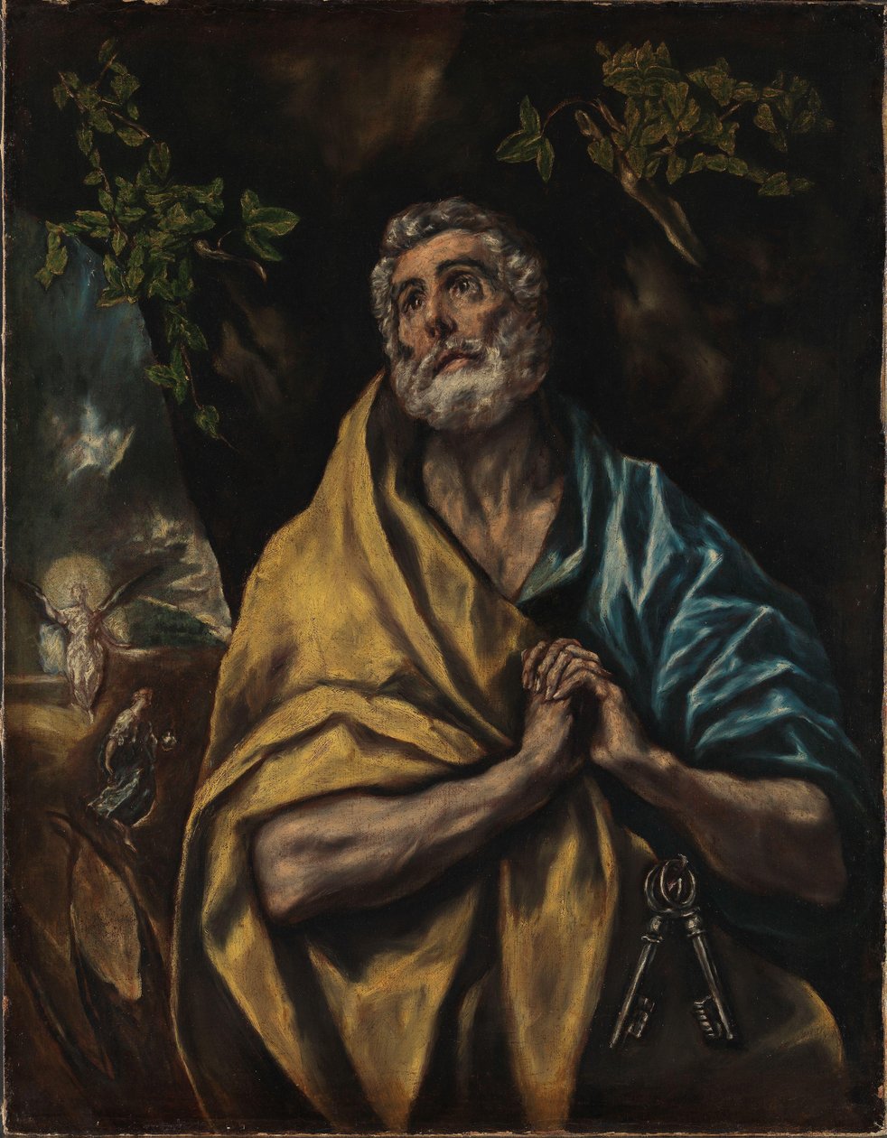 Norska bokmål:  Den angrende Peter Sankt Peters tårar av El Greco