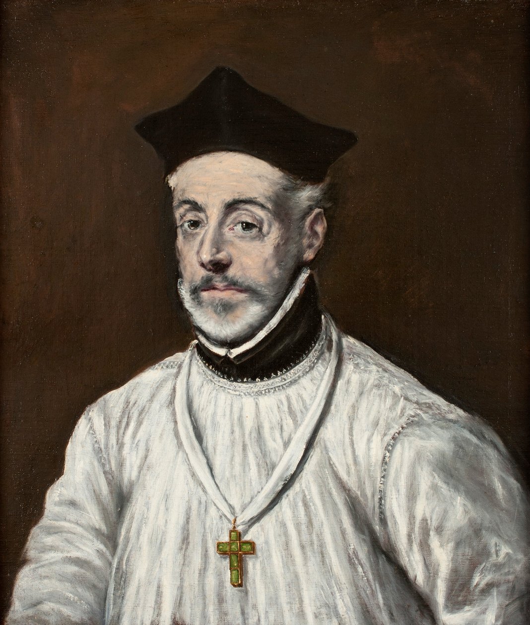 Porträtt av Diego de Covarrubias y Leiva av El Greco