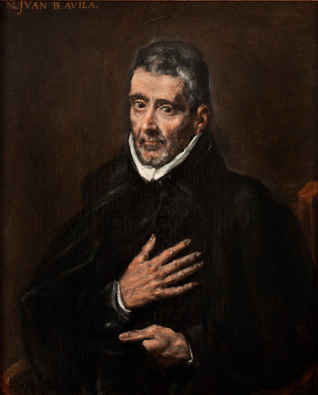 Porträtt av Juan de Avila av El Greco
