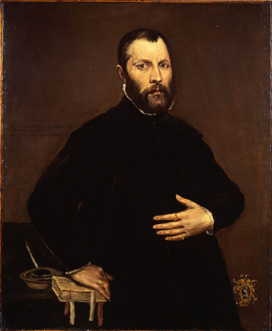 Porträtt av en gentleman av El Greco