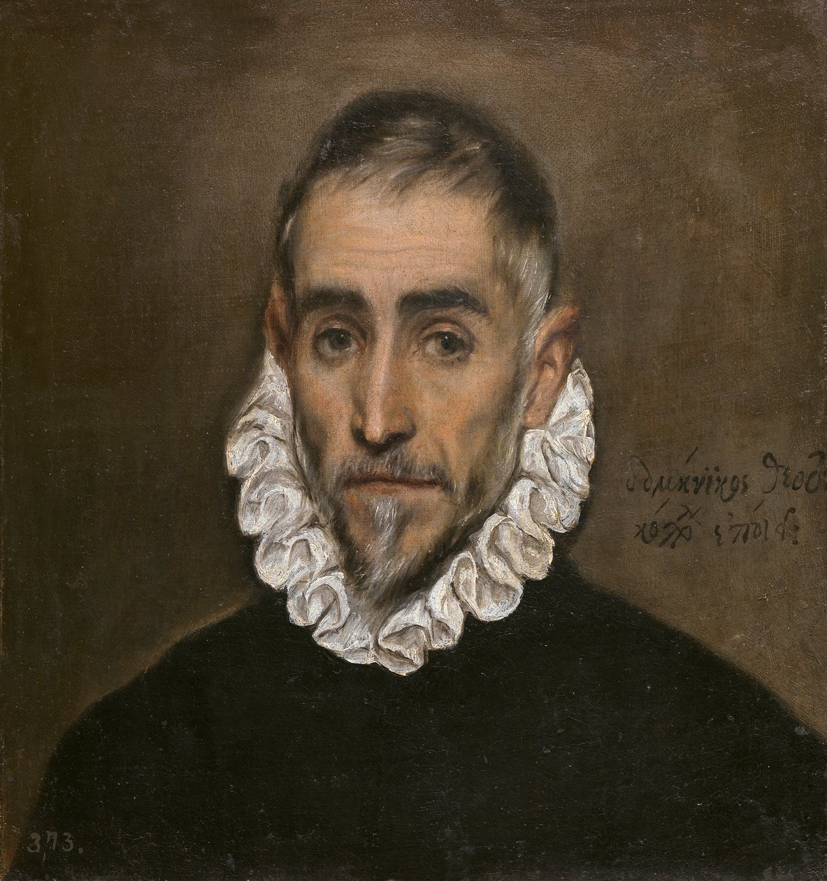 Porträtt av en okänd herre, ca 1594 av El Greco