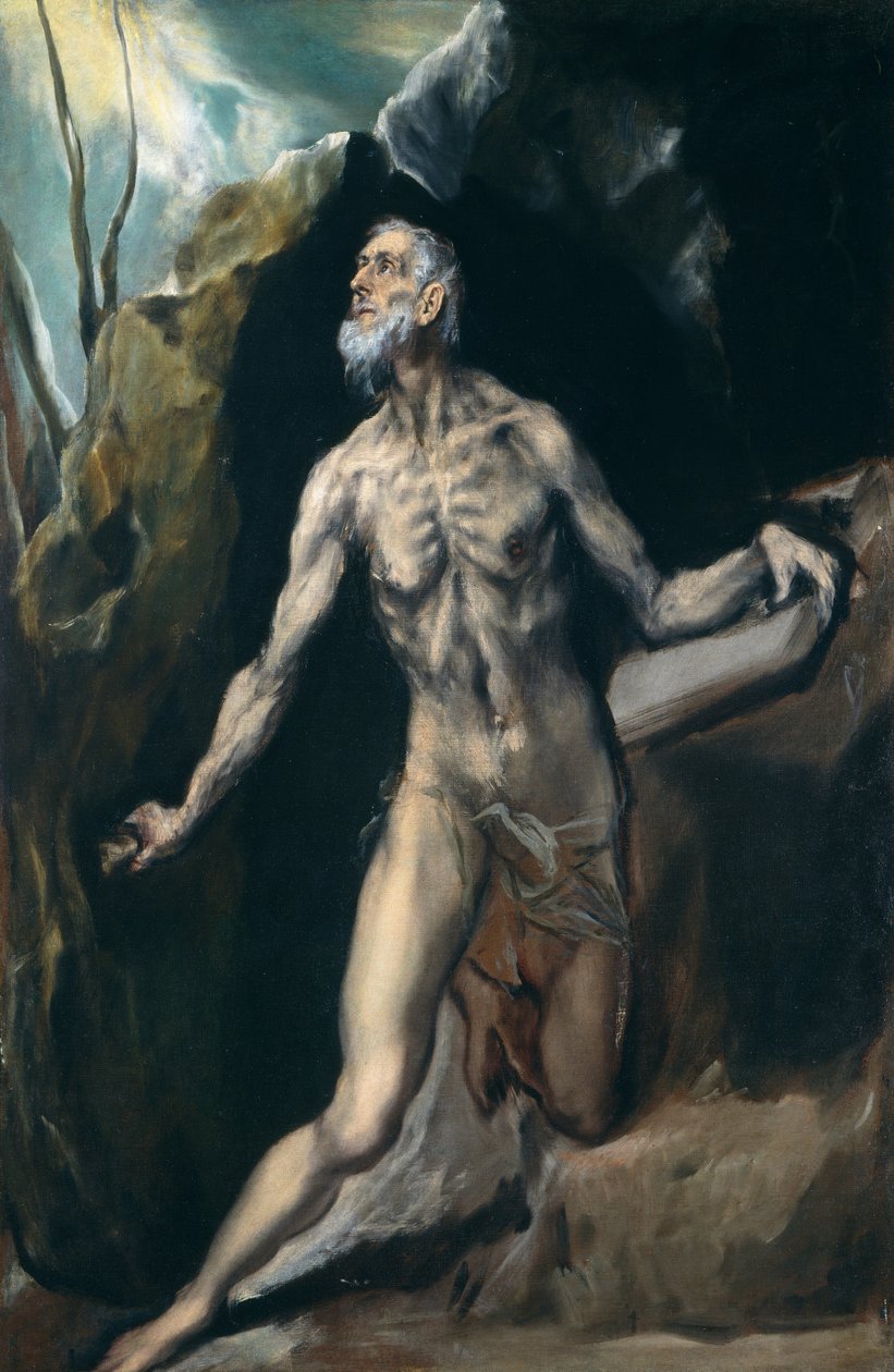 Sankt Hieronymus av El Greco
