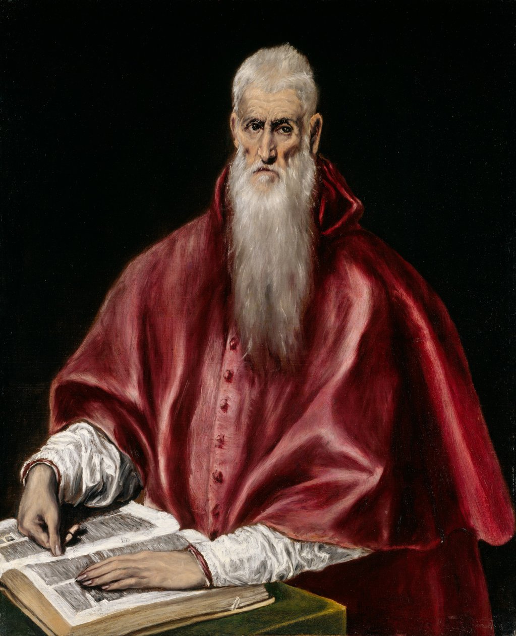 Saint Hieronymus som lärd, ca 1610 av El Greco