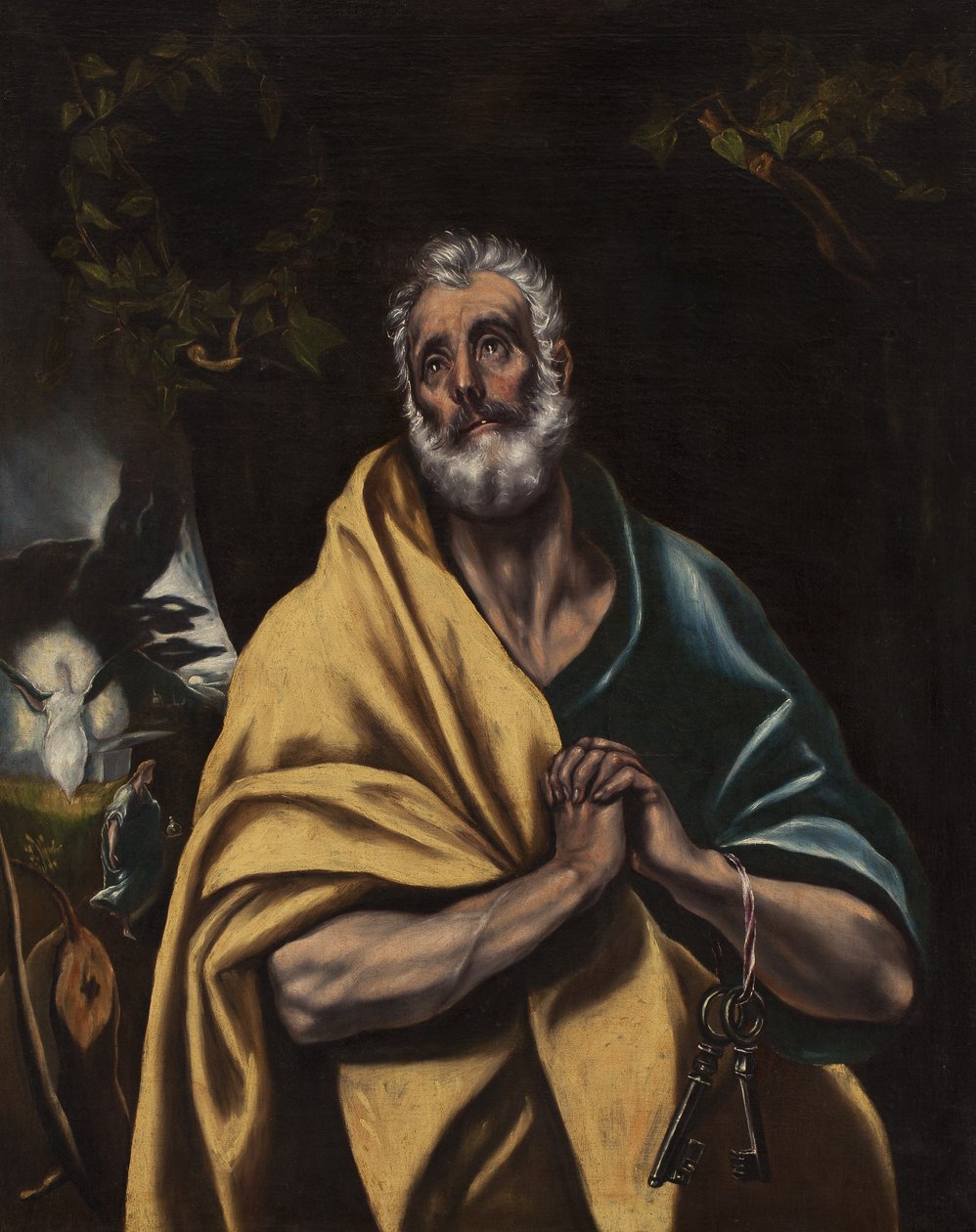 Spanska:  Las lágrimas de San Pedro Sankt Petrus tårar av El Greco
