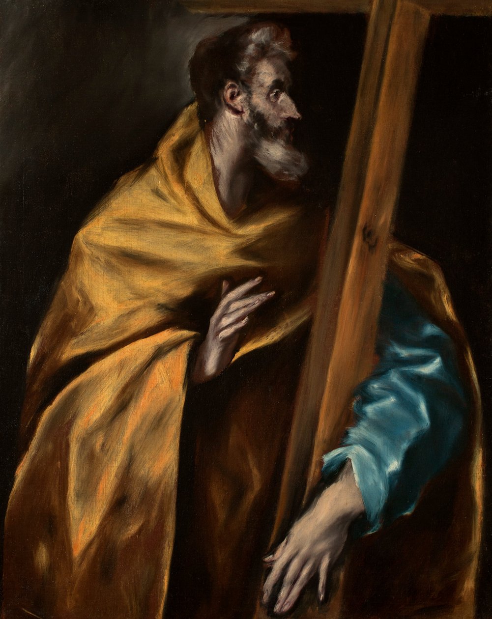 Spanska: San Felipe Apóstol Aposteln Sankt Filippus av El Greco