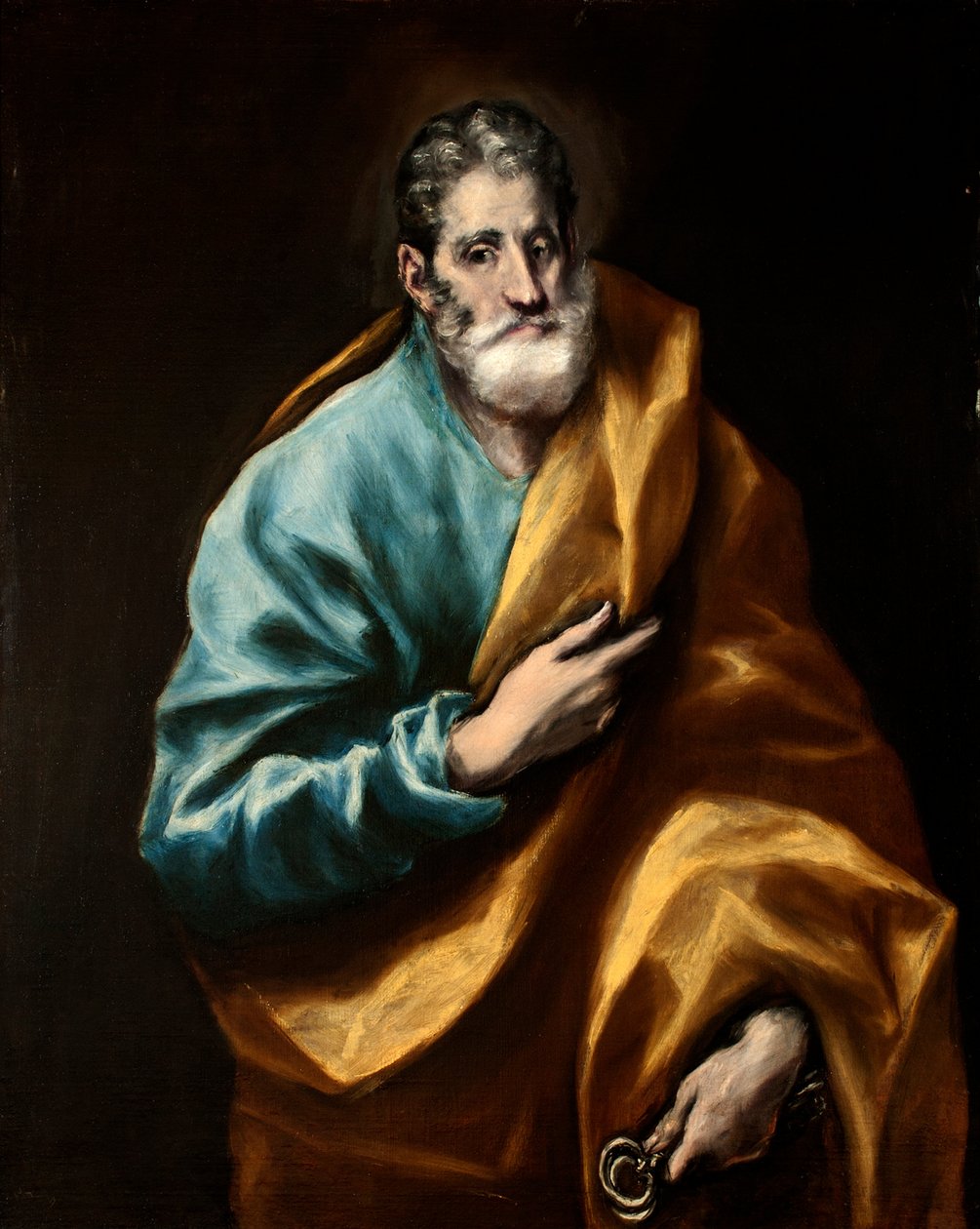 Spanska: San Pedro Apóstol Aposteln Sankt Peter av El Greco