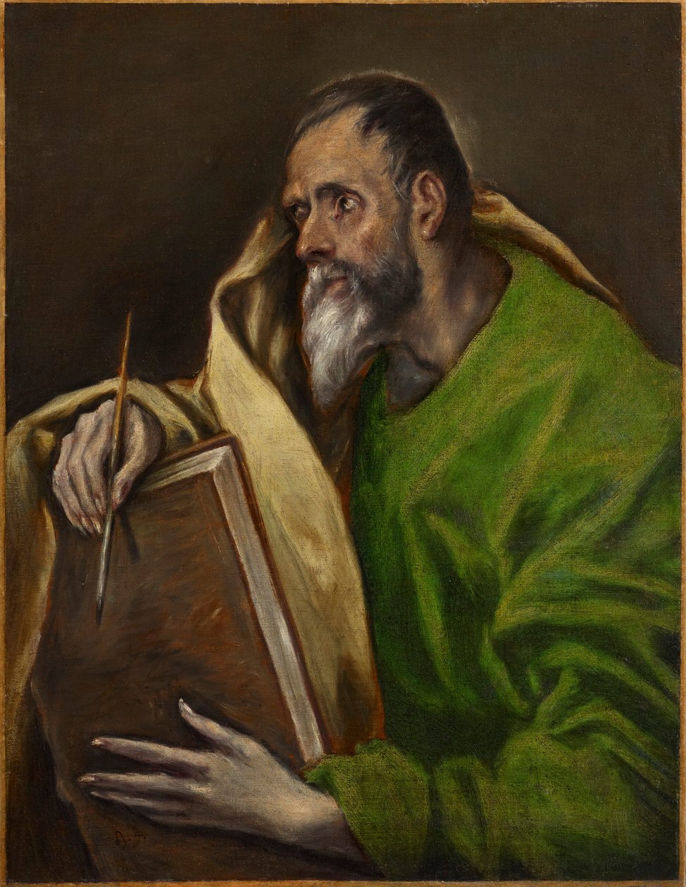 Sankt Lukas av El Greco
