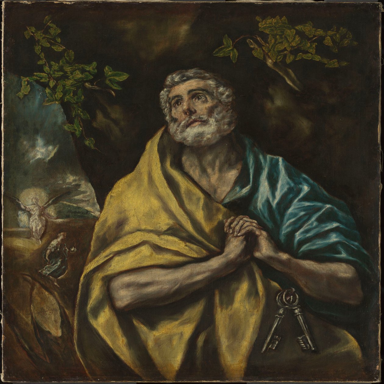 Sankt Petrus tårar av El Greco