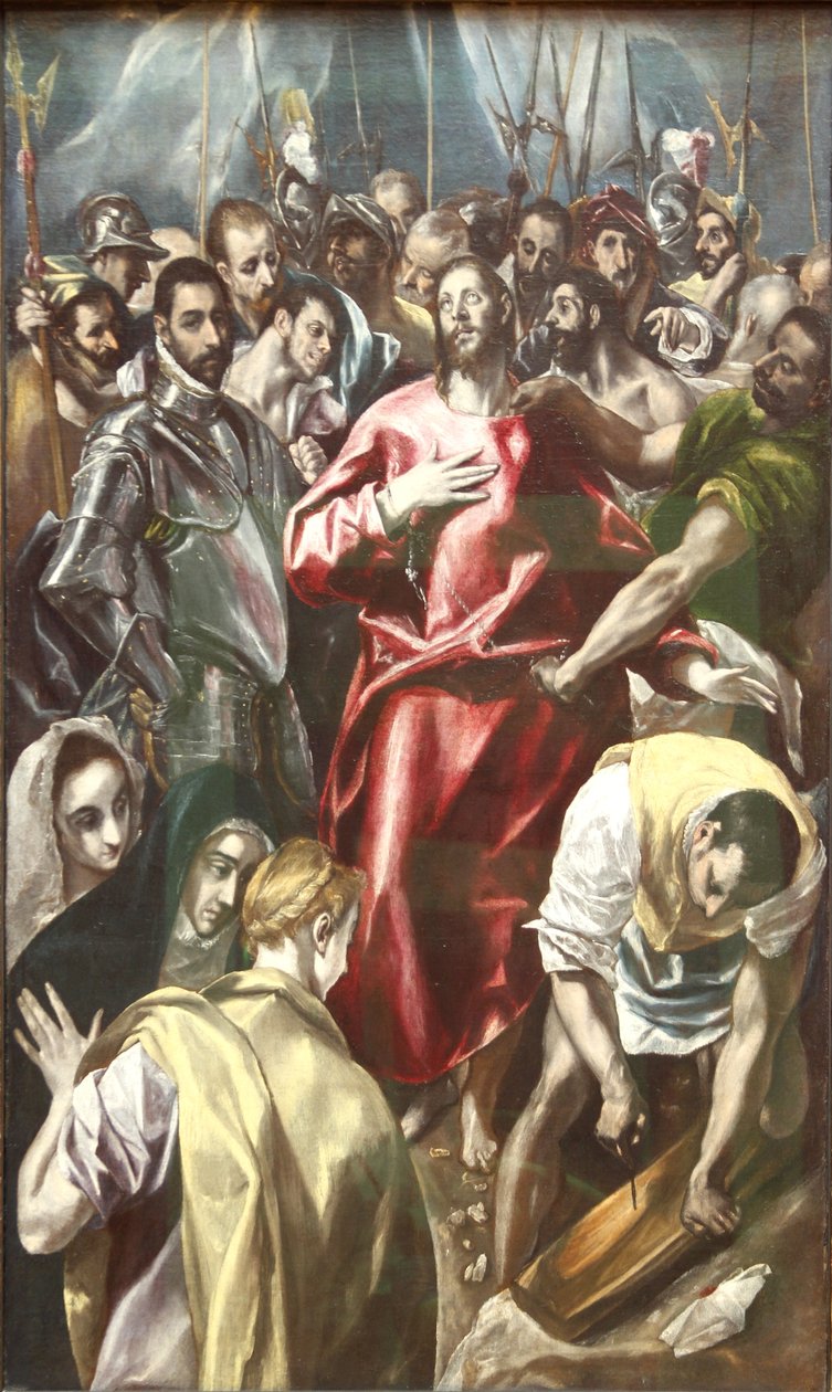 Kristi avklädande av El Greco