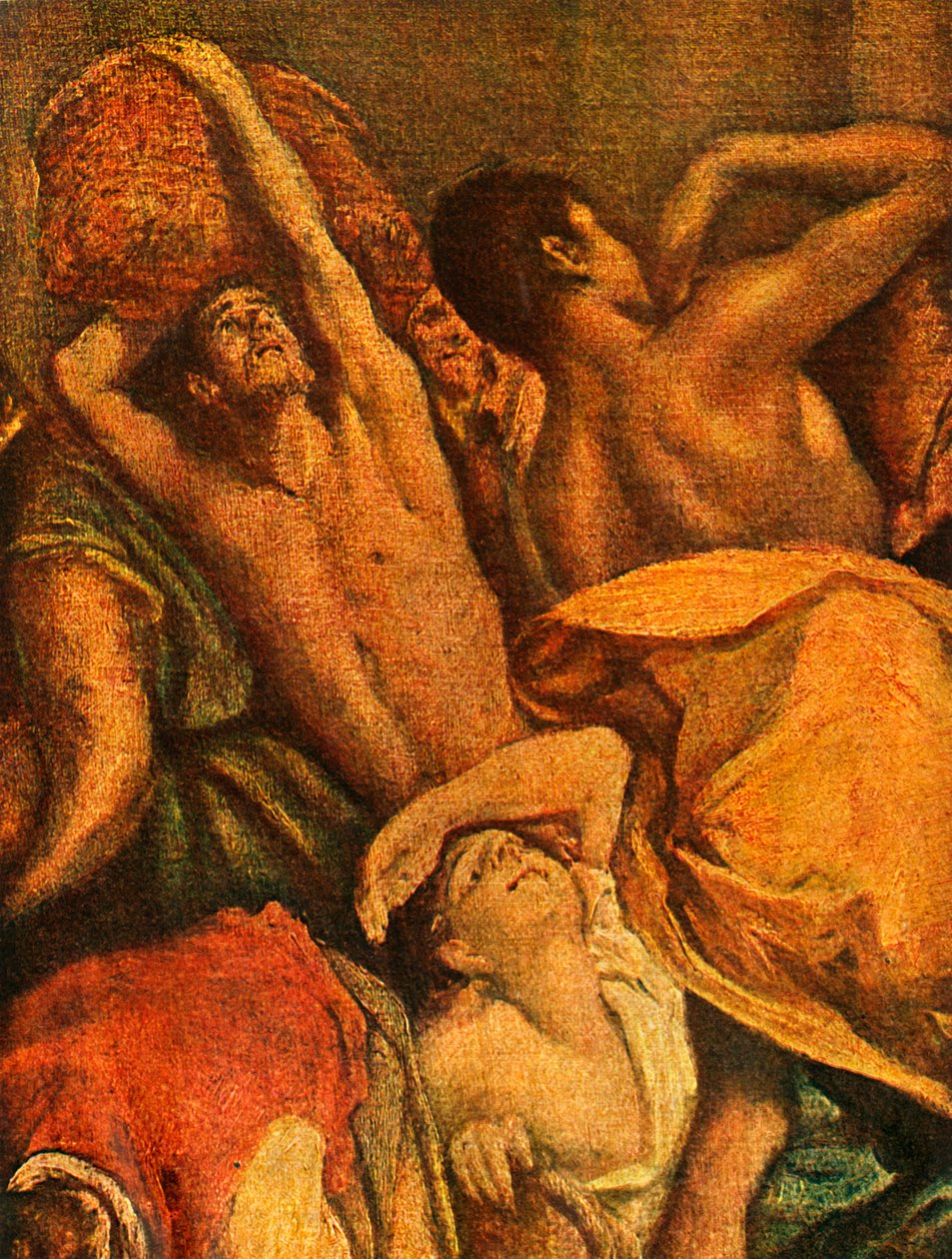 Pengautlånarnas utvisning från templet, c1600, 1938 av El Greco