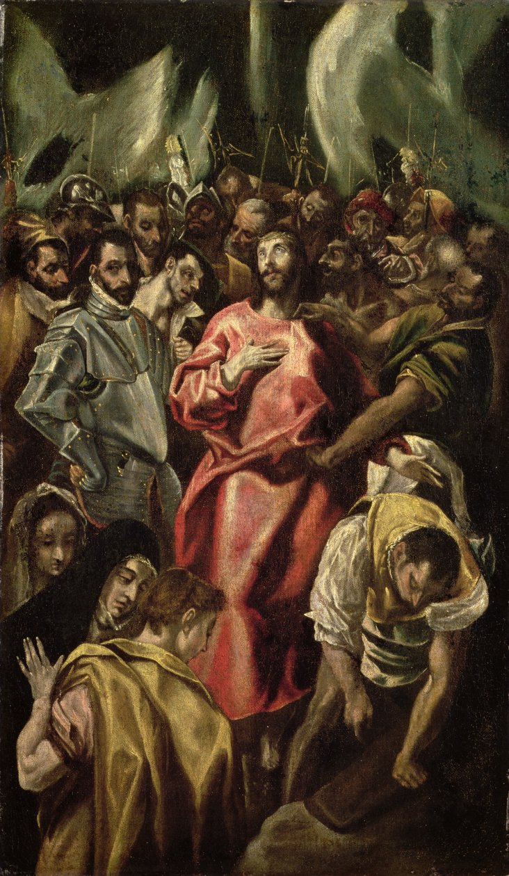 Den hånade Kristus av El Greco