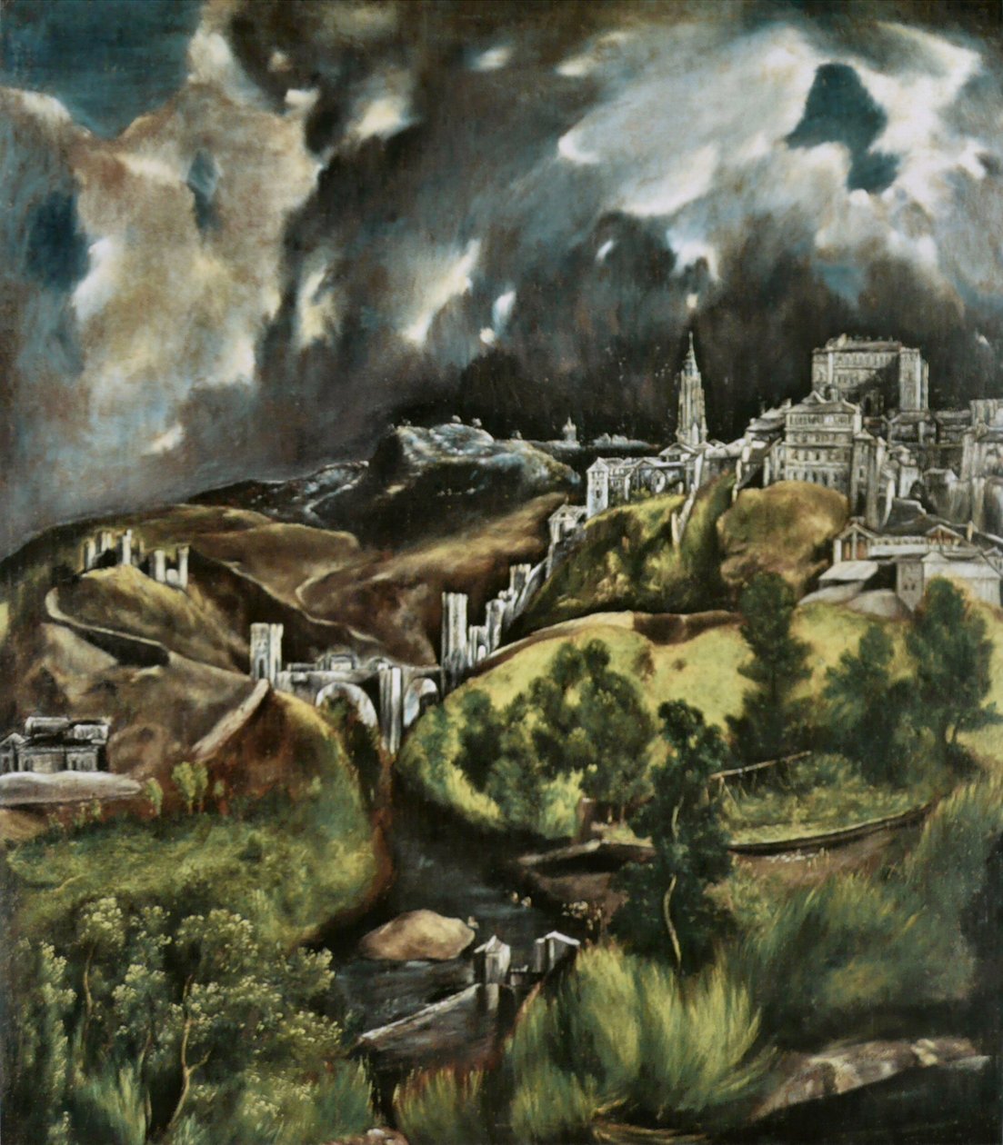 Utsikt över Toledo av El Greco
