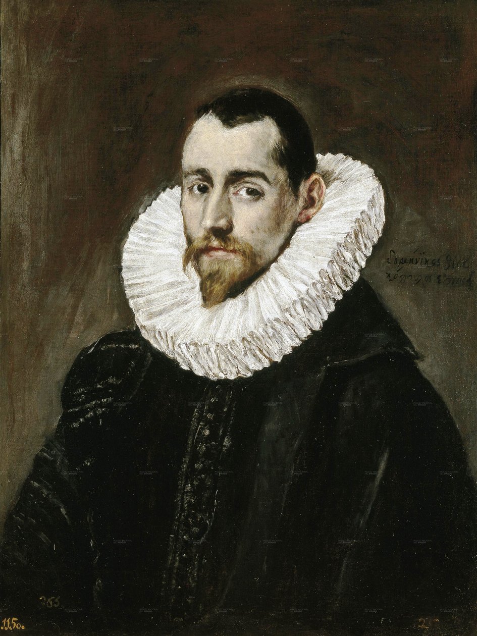 Ung gentleman av El Greco