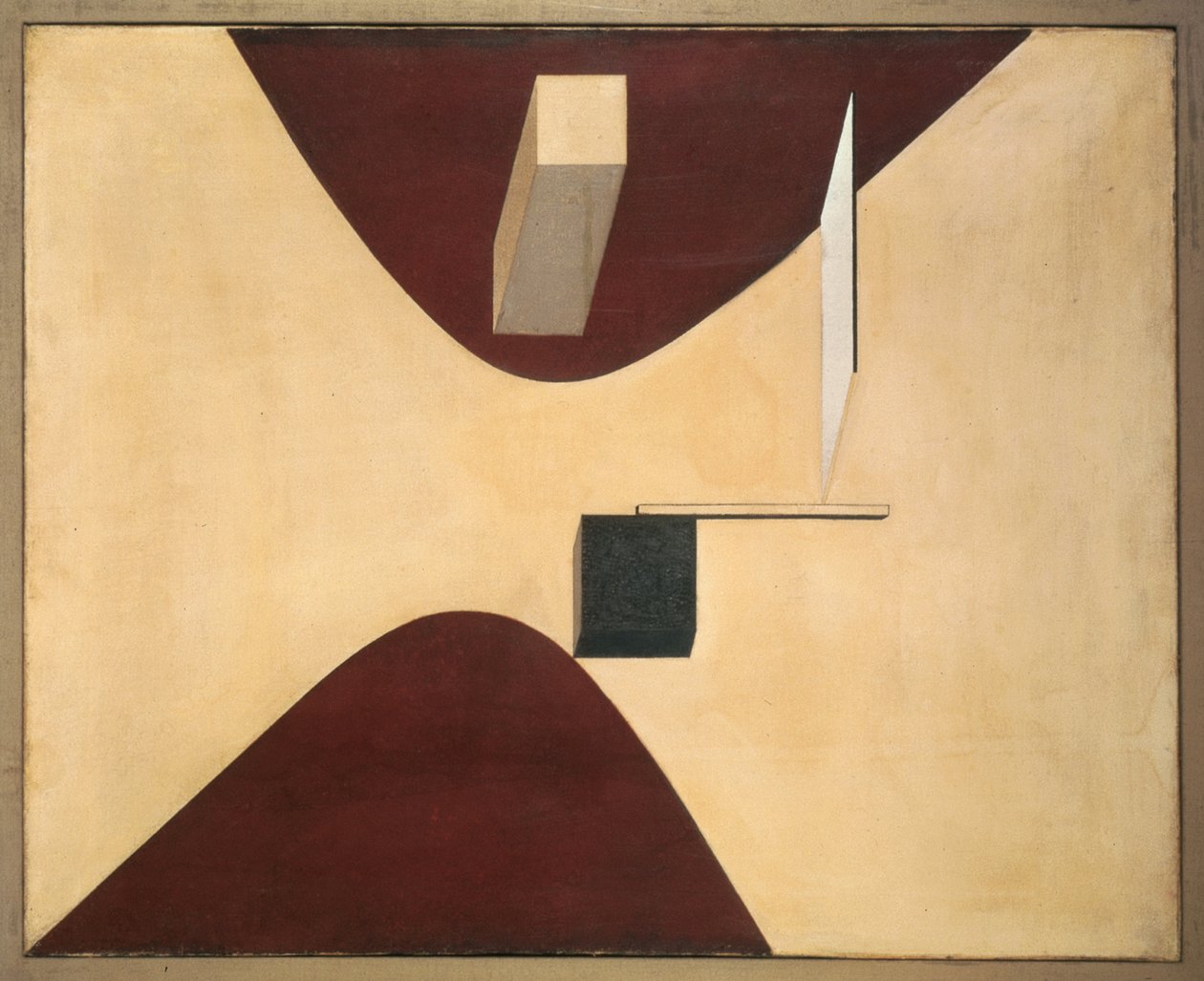 brunfläckar, n. i av Eliezer Markowich Lissitzky