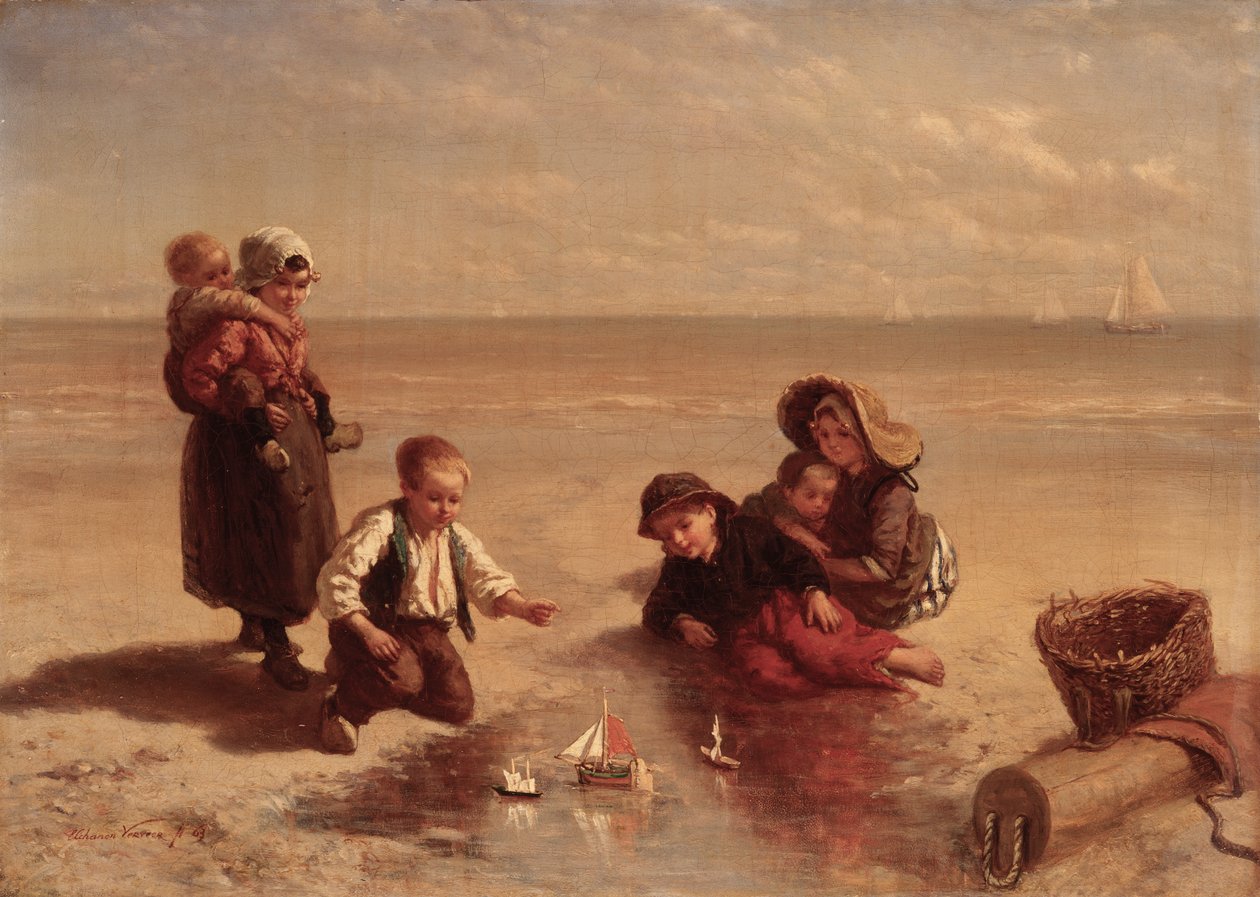 Kul på stranden av Elchanon Verveer