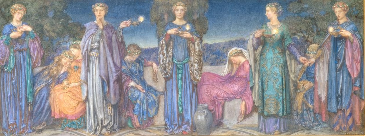 De kloka och dåraktiga jungfrurna av Eleanor Fortescue Brickdale