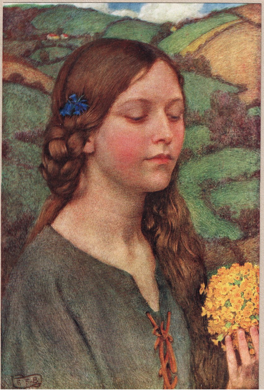 Bukett of Flowers, illustration från 