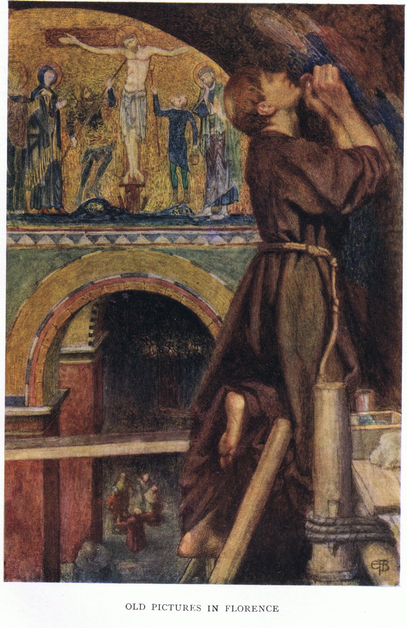 Gamla bilder i Florens av Eleanor Fortescue Brickdale