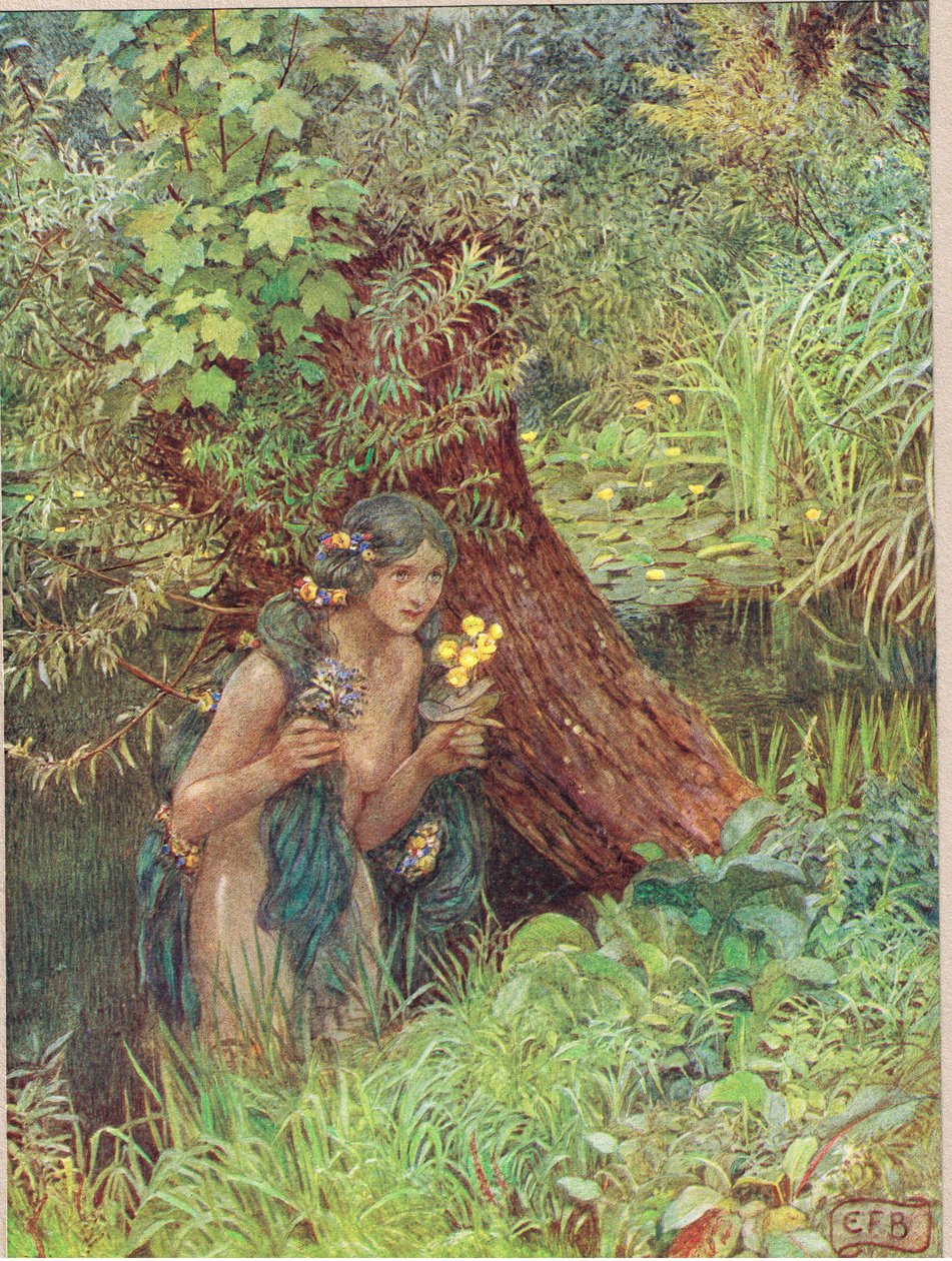 Prothalamion av Edmund Spenser, illustration från 