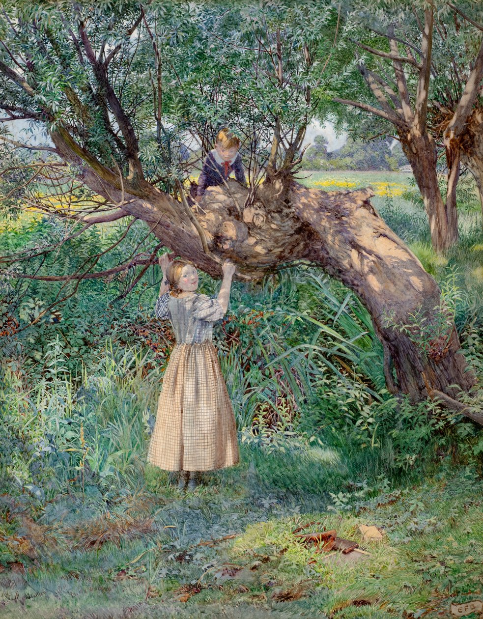 The Truants (akvarell) av Eleanor Fortescue-Brickdale