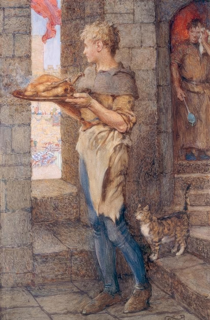 Gareth och Lynette av Eleanor Fortescue Brickdale