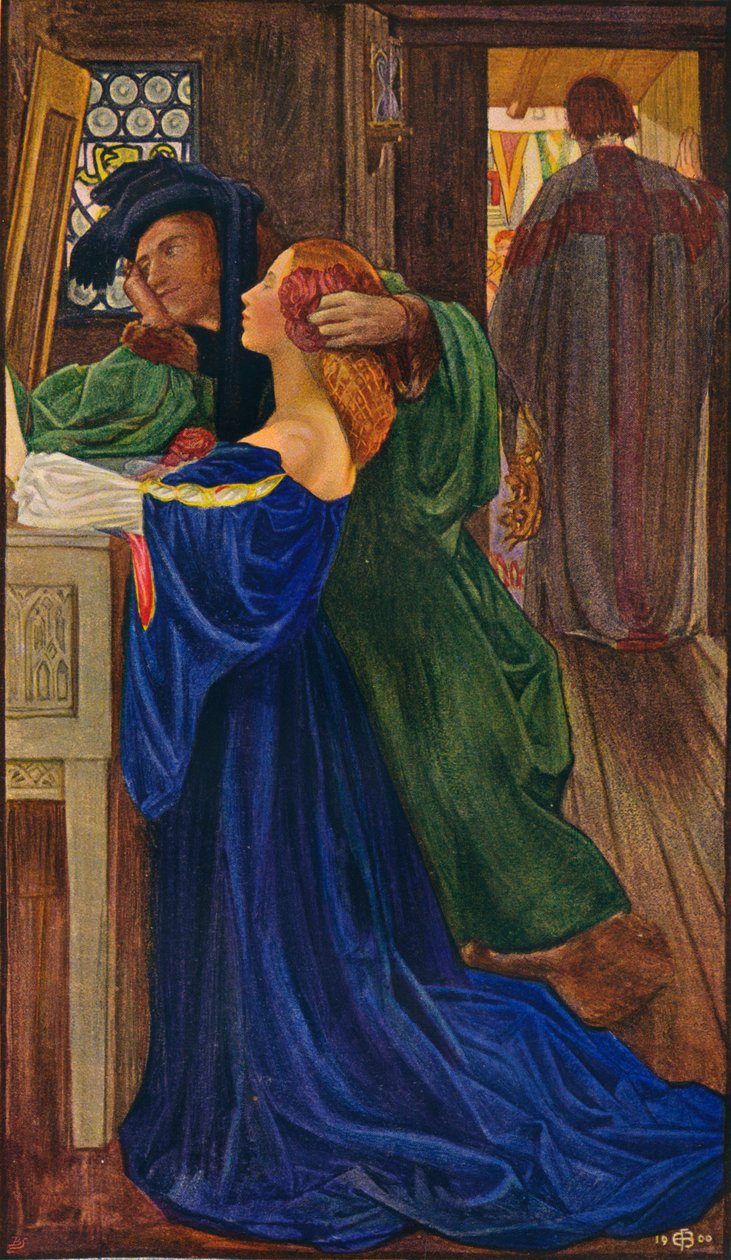 Jag har gift mig med en fru och därför kan jag inte komma, 1900 av Eleanor Fortescue Brickdale
