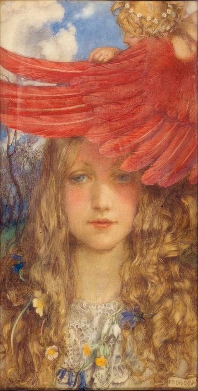 The Blush av Eleanor Fortescue Brickdale