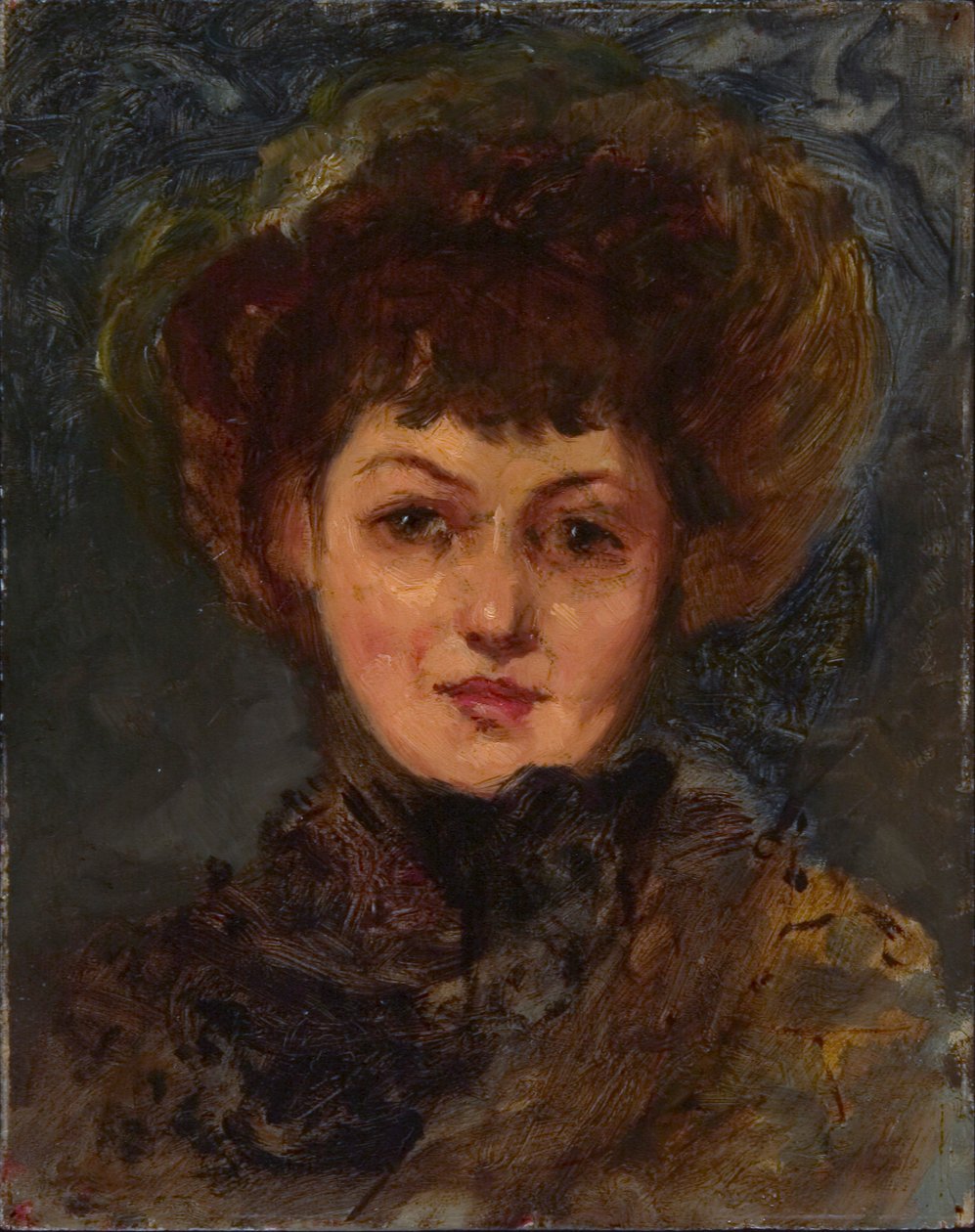 Porträtt av Mrs John Gellatly av Eleanor Greatorex