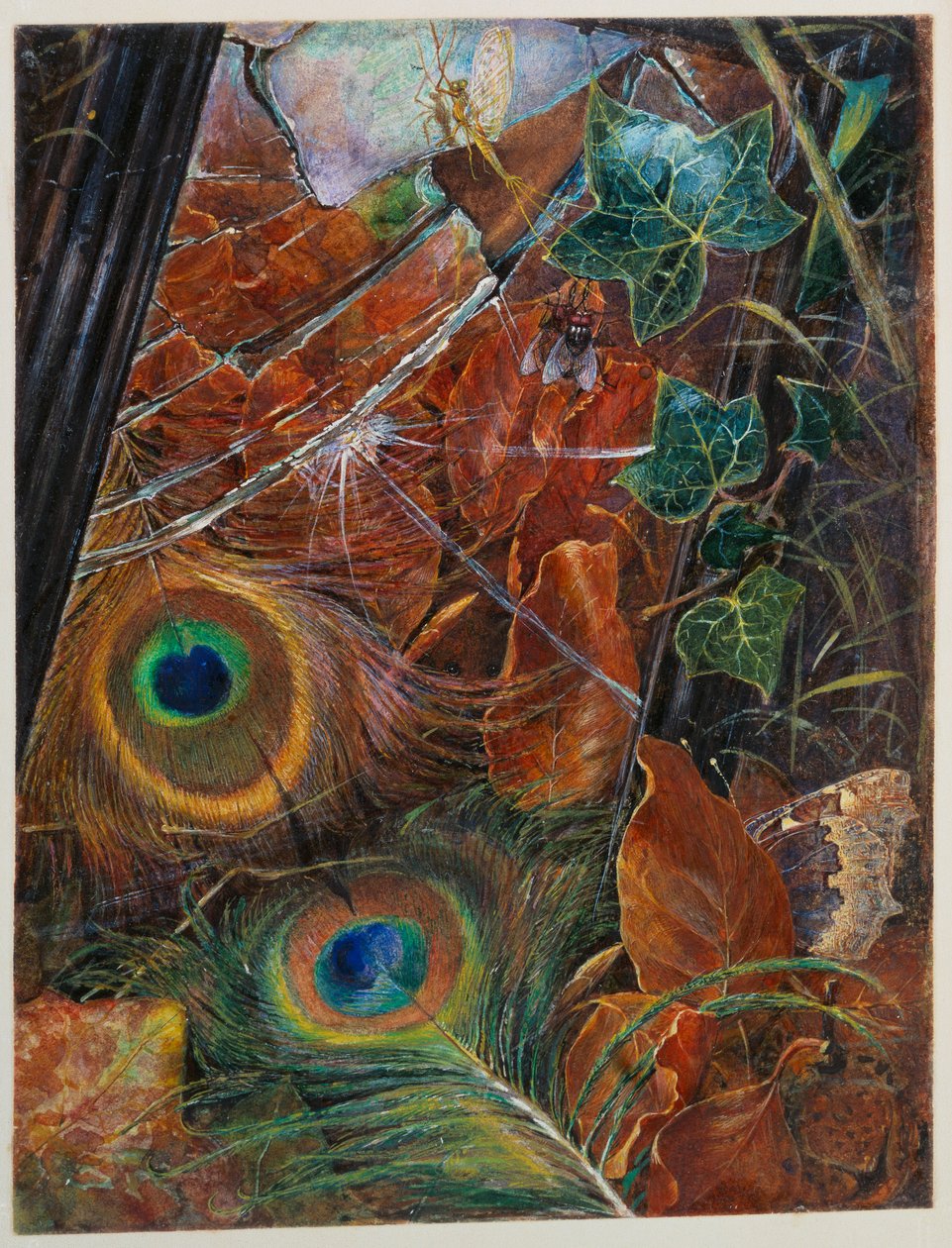 And a neglected Looking Glass / Och barnet brydde sig ingenting om Looking Glass" av Eleanor Vere Boyle
