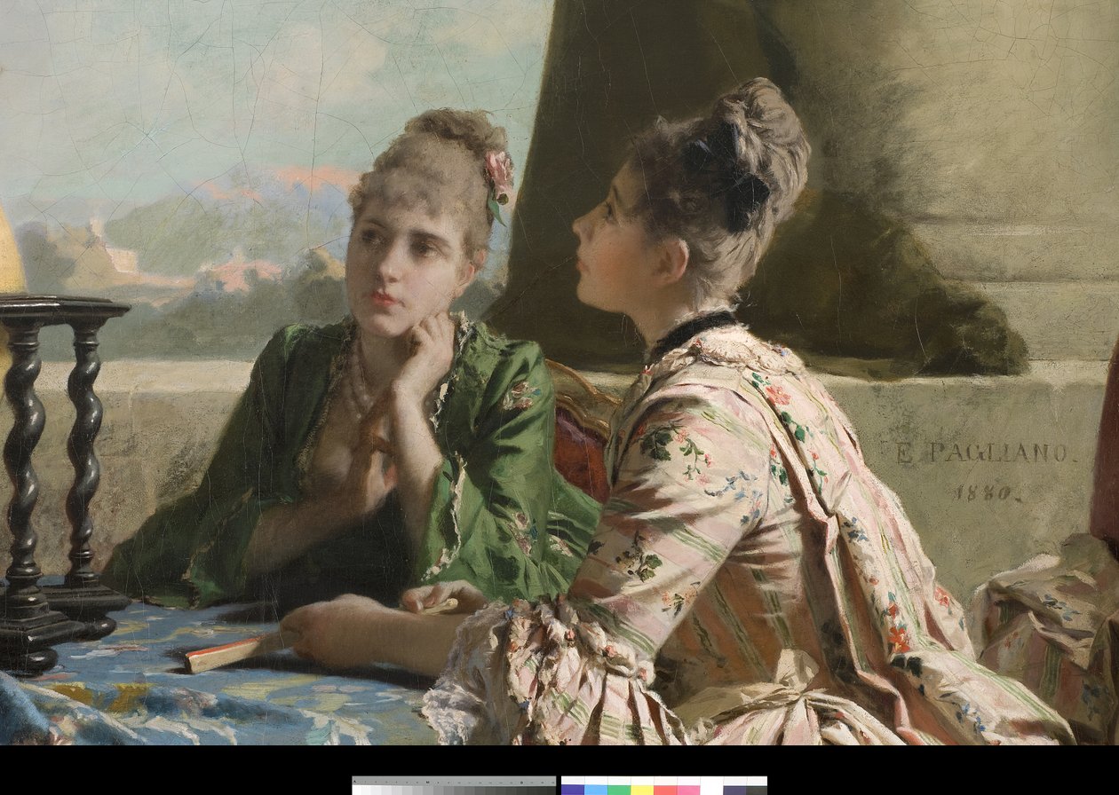 Geografilektionen, 1880 av Eleuterio Pagliano