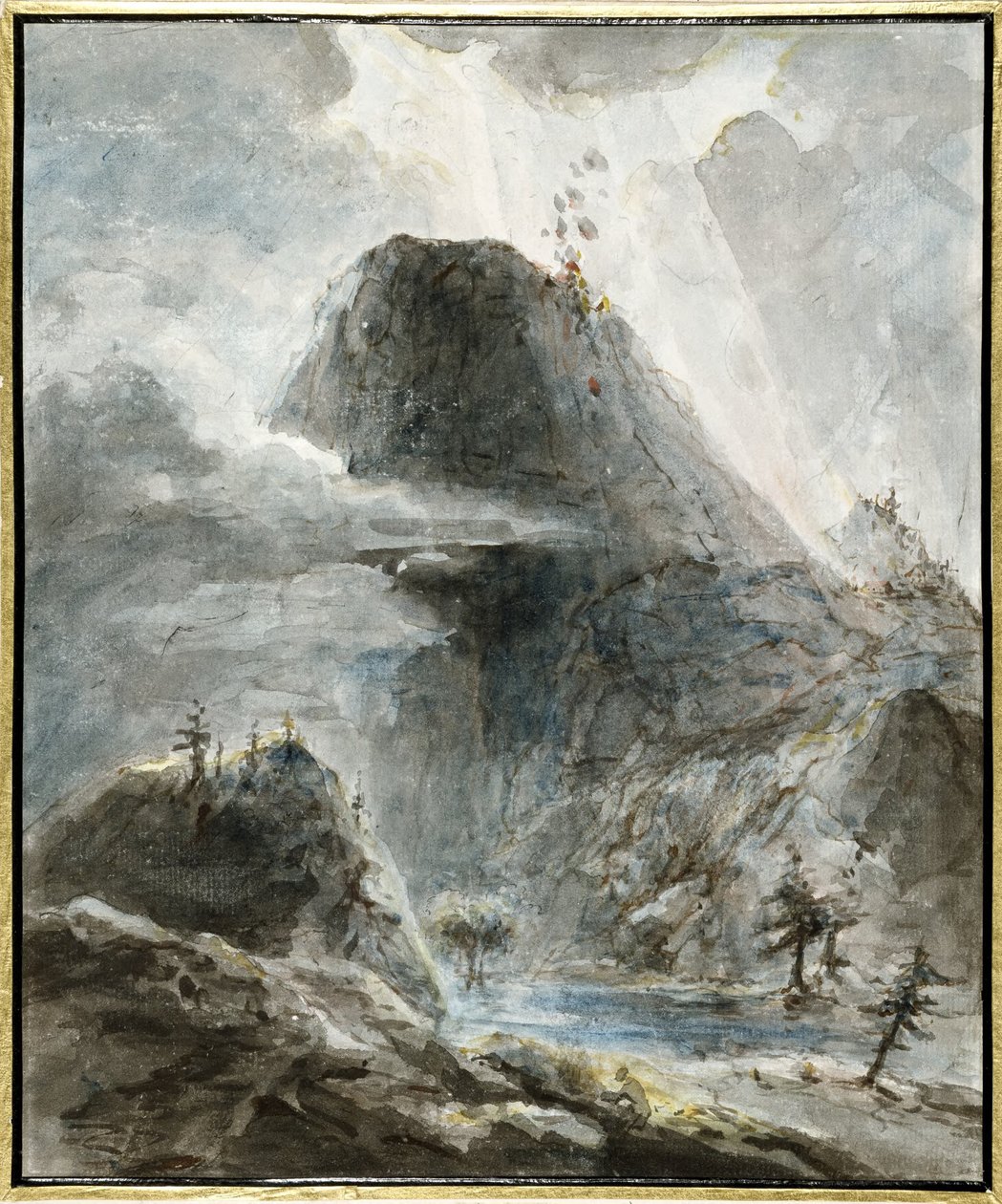 Bergslandskap av Elias Martin