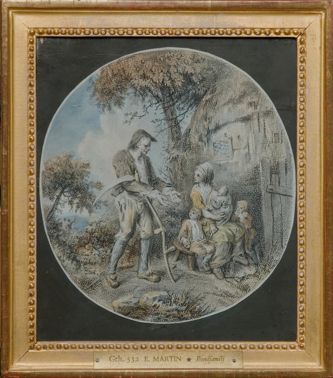 Bauernfamilie av Elias Martin