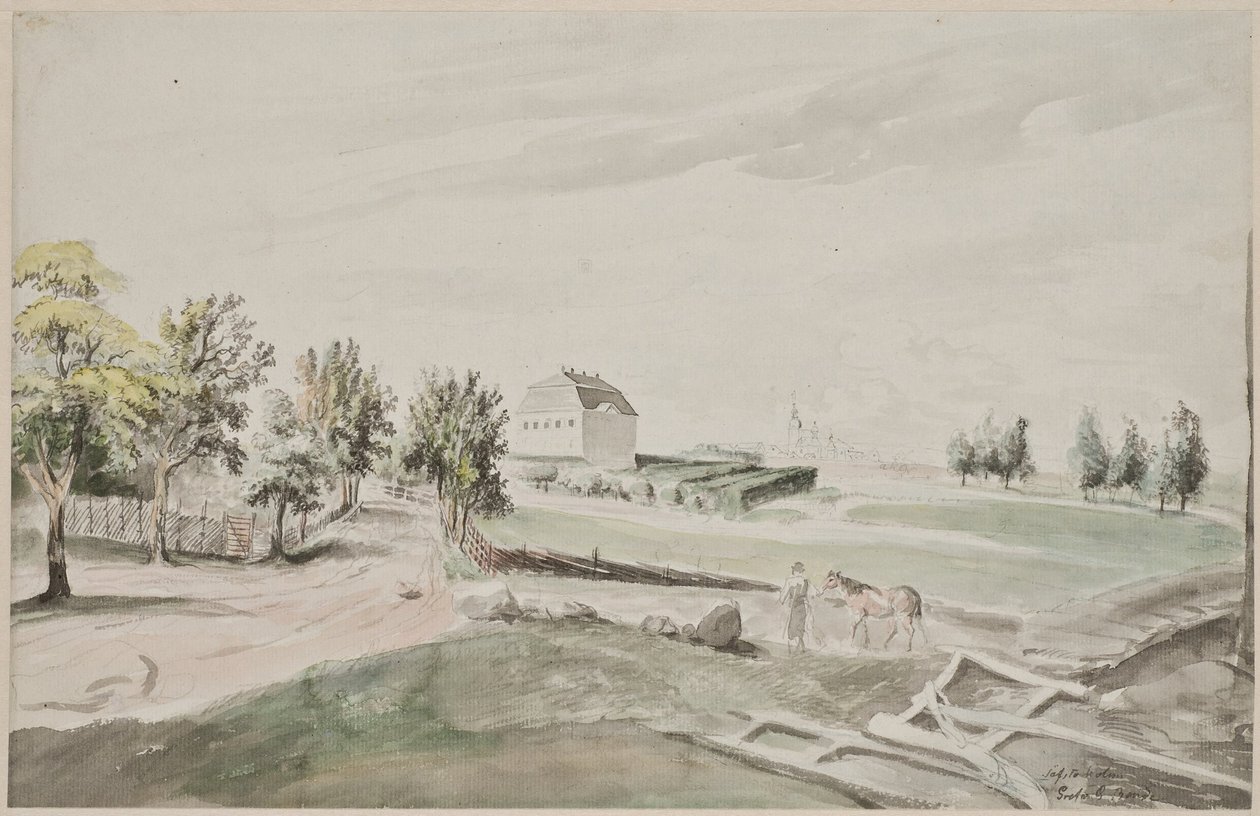 Säfstaholm av Elias Martin