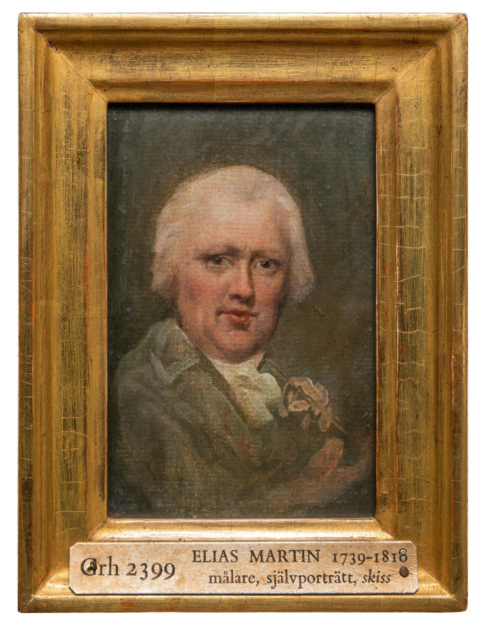 Självporträtt av Elias Martin