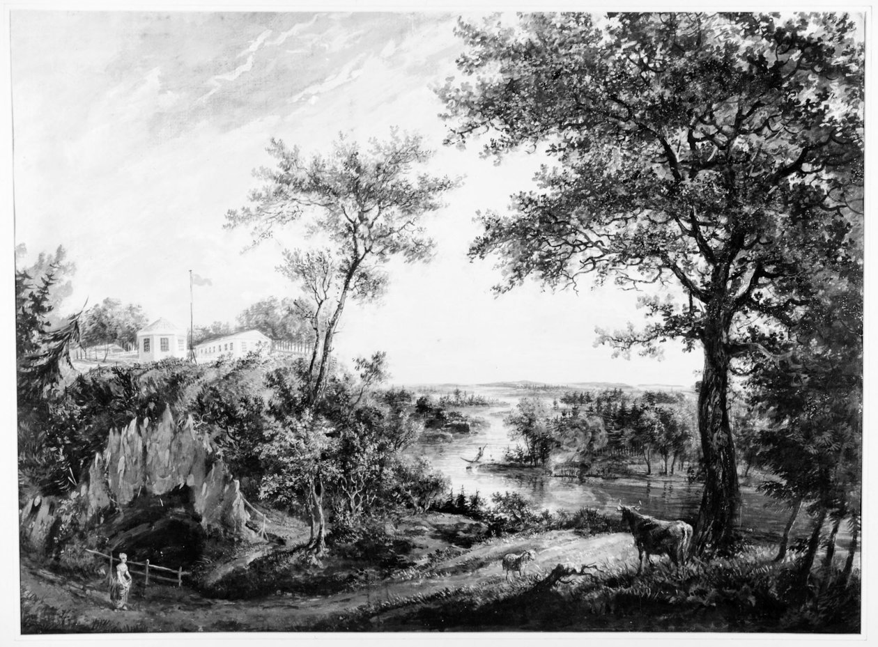Skärgårdslandskap av Elias Martin