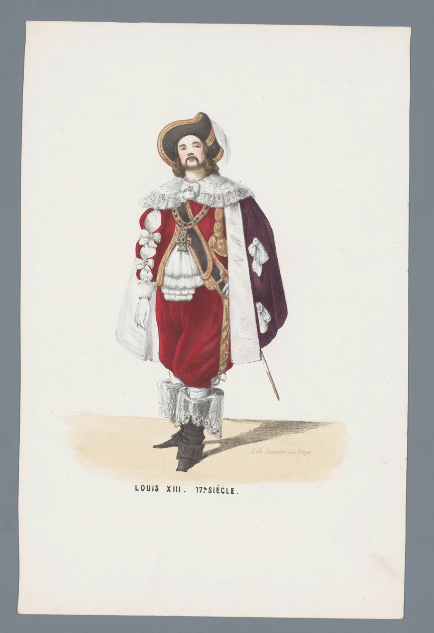 Ludvig XIII. 17e Siècle (titel på objekt) av Elias Spanier