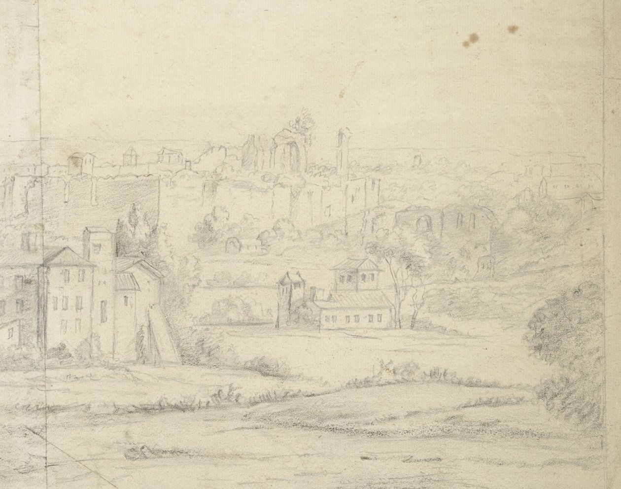 Italienskt landskap av Elias van Nijmegen (possibly)
