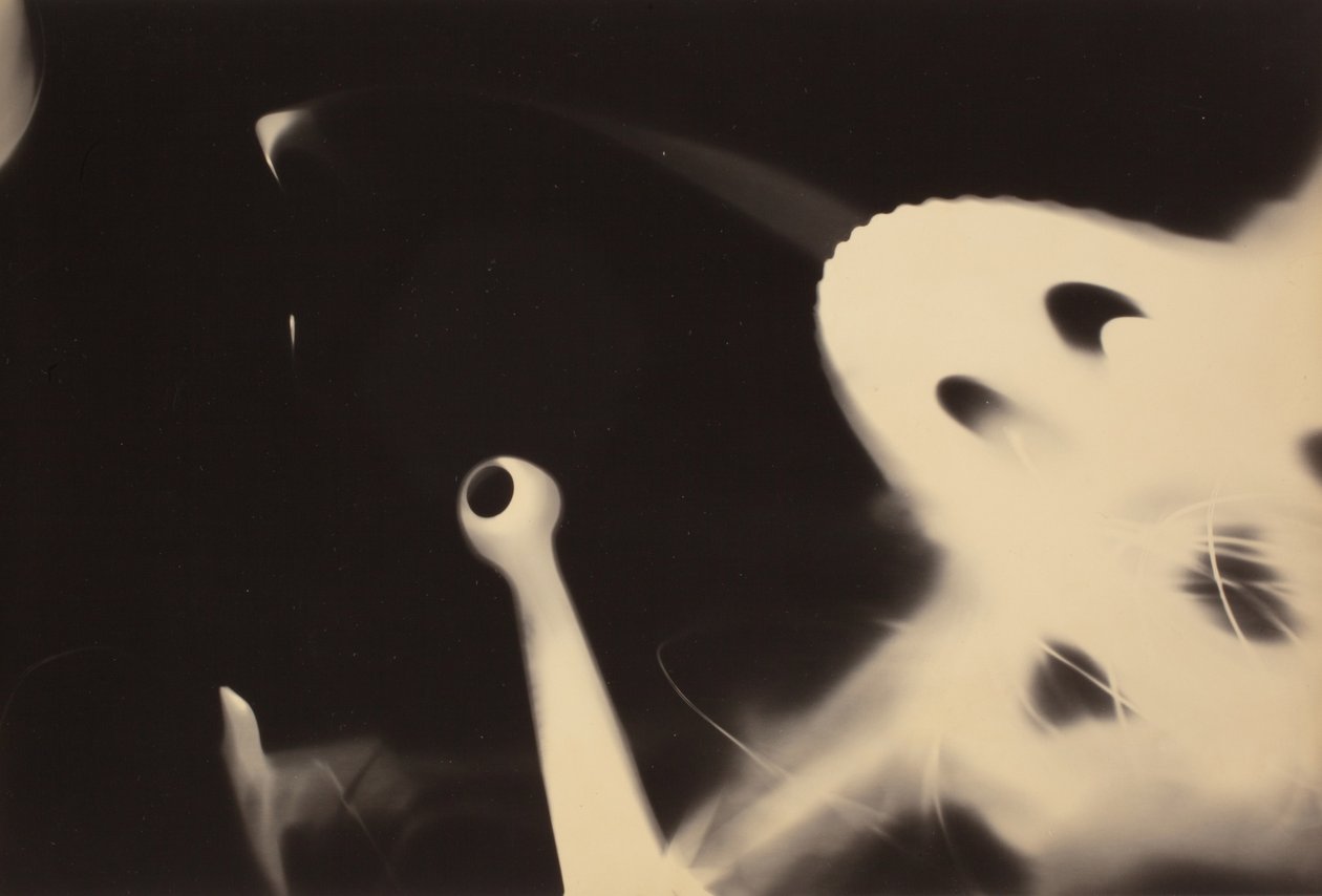 Utan titel, c.1925 (silvertryck av gelatin) av Eliezer Markowich (1890 1941) Lissitzky