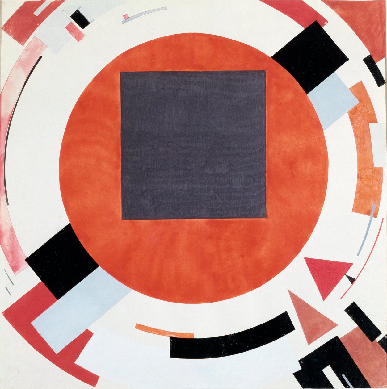 Proun Akvarell av Lazar Lissitskij dit El Lissitskij (Lissitsky eller Lissitzky eller Lissitzky) (1890-1941) 1924 Stedelijk Van Abbemuseum Eindhoven av Eliezer Markowich Lissitzky
