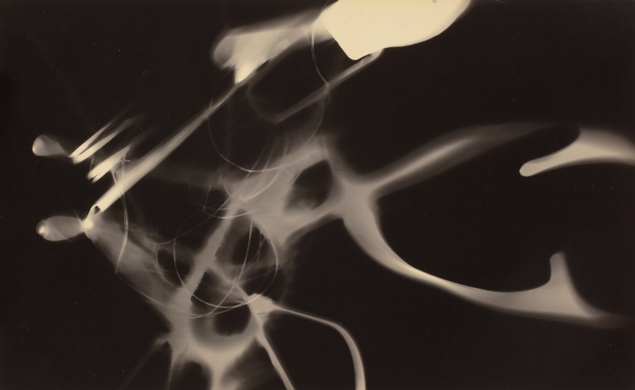 Utan titel, c.1925 (silvertryck av gelatin) av Eliezer Markowich (1890 1941) Lissitzky