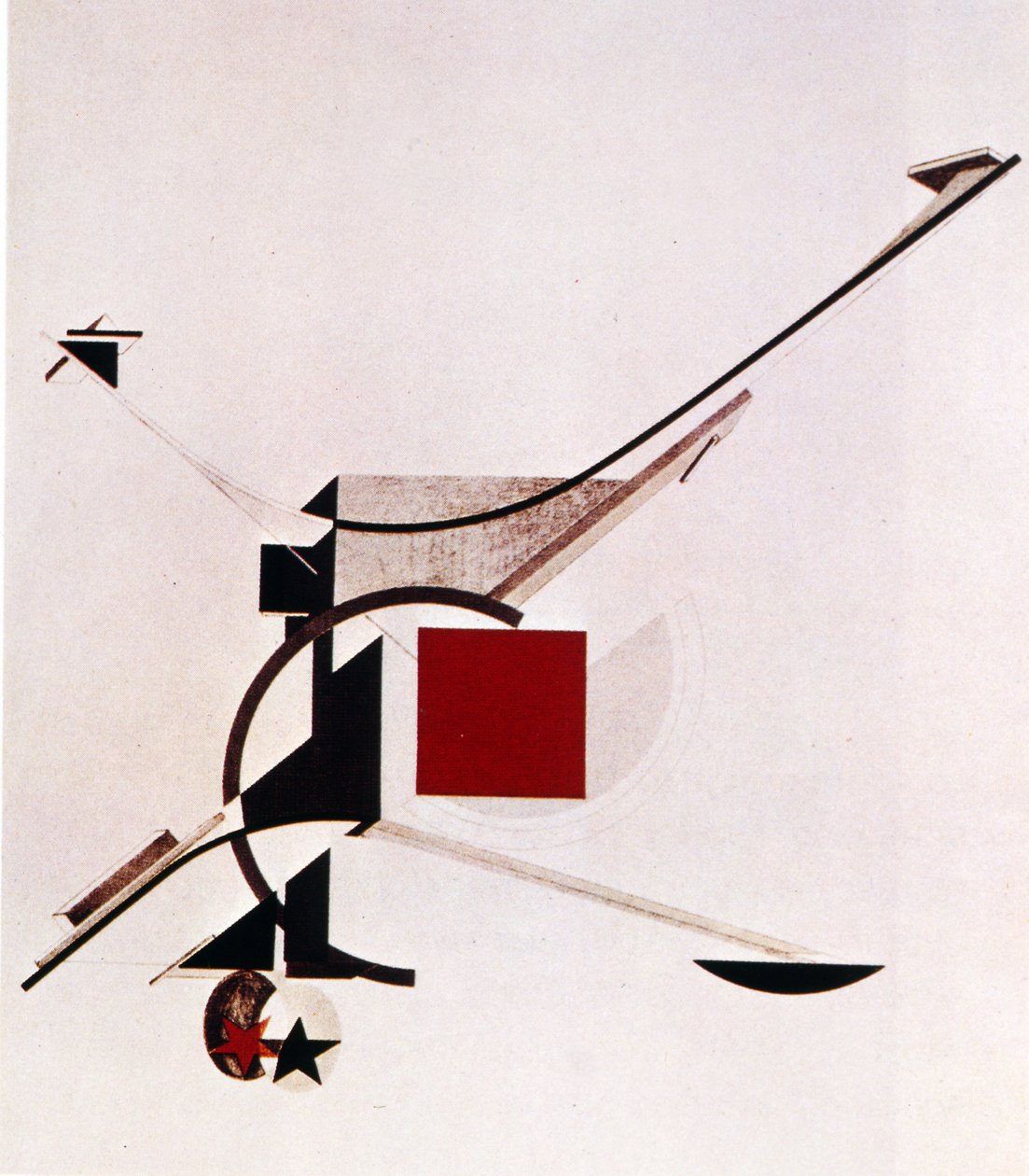 Seger över solen av Eliezer Markowich Lissitzky