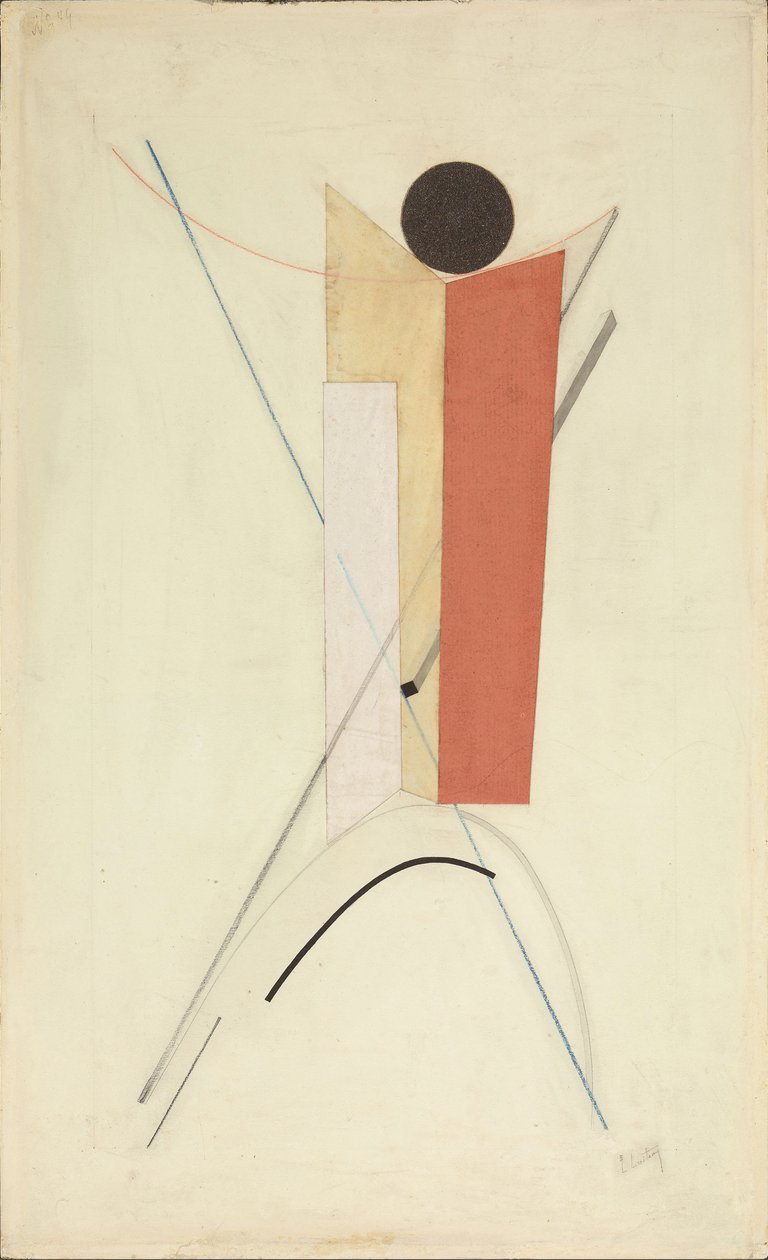 Proun 43 Variant, c.1922. av Eliezer Markowich Lissitzky