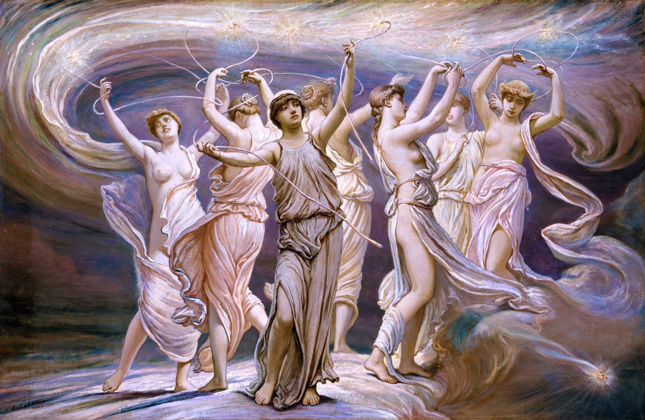 The Pleiades av Elihu Vedder